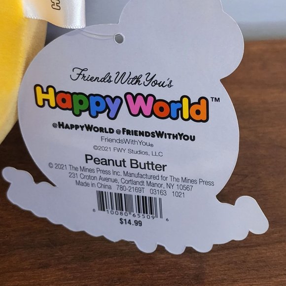 2 Scoops Friends With You Happy World Plush Peanut Butter and Hug Bug - Picture 4 of 7